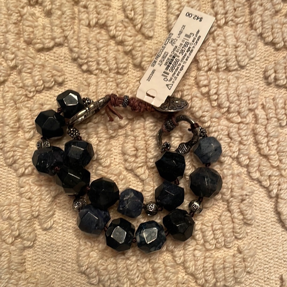 Bracelet with semi precious accents. NWT